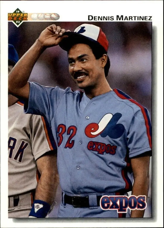 Dennis Martinez 1992 Upper Deck MLB #365 Baseball Card Montreal Expos - Baseball Card Single