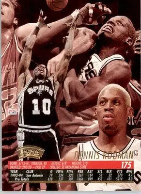 Dennis Rodman - 1994-95 Ultra - #175 - Basketball - Basketball Card Single