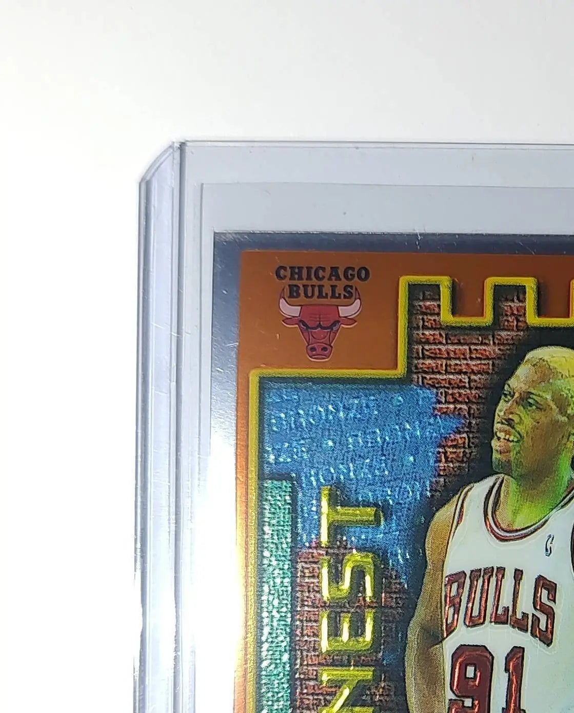 Dennis Rodman 1995-96 Topps Finest NBA #M24 Mysterly Bulls - Basketball Card Single