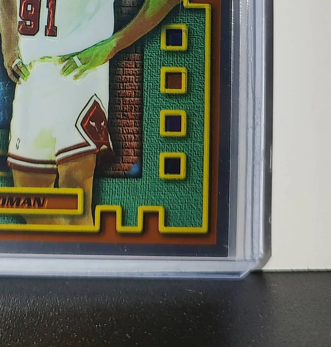 Dennis Rodman 1995-96 Topps Finest NBA #M24 Mysterly Bulls - Basketball Card Single