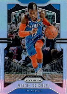 Dennis Schroder - 2019-20 Panini Prizm - #186 - Prizms Silver Basketball - Basketball Card Single