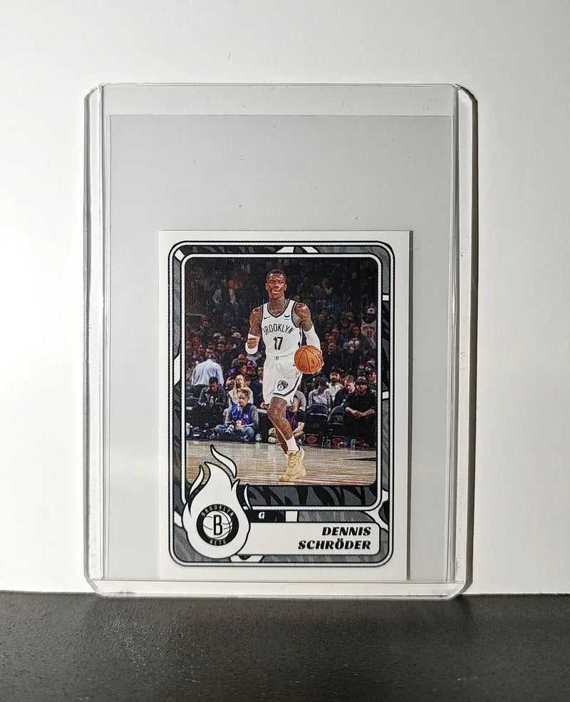 Dennis Schröder 2024-25 Panini NBA #127 Sticker Card Brooklyn Nets