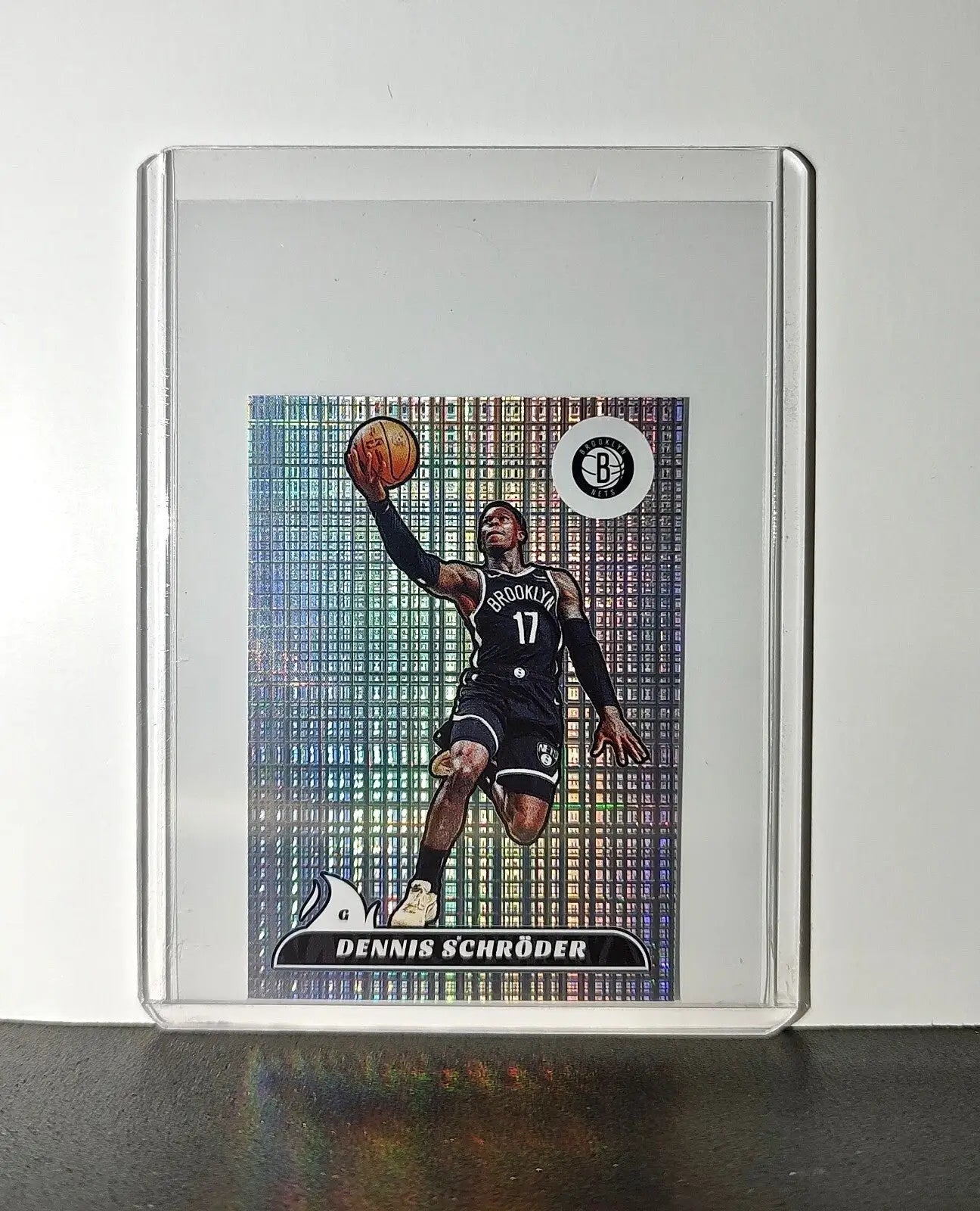 Dennis Schröder 2024-25 Panini NBA #136 Sticker Card Brooklyn Nets
