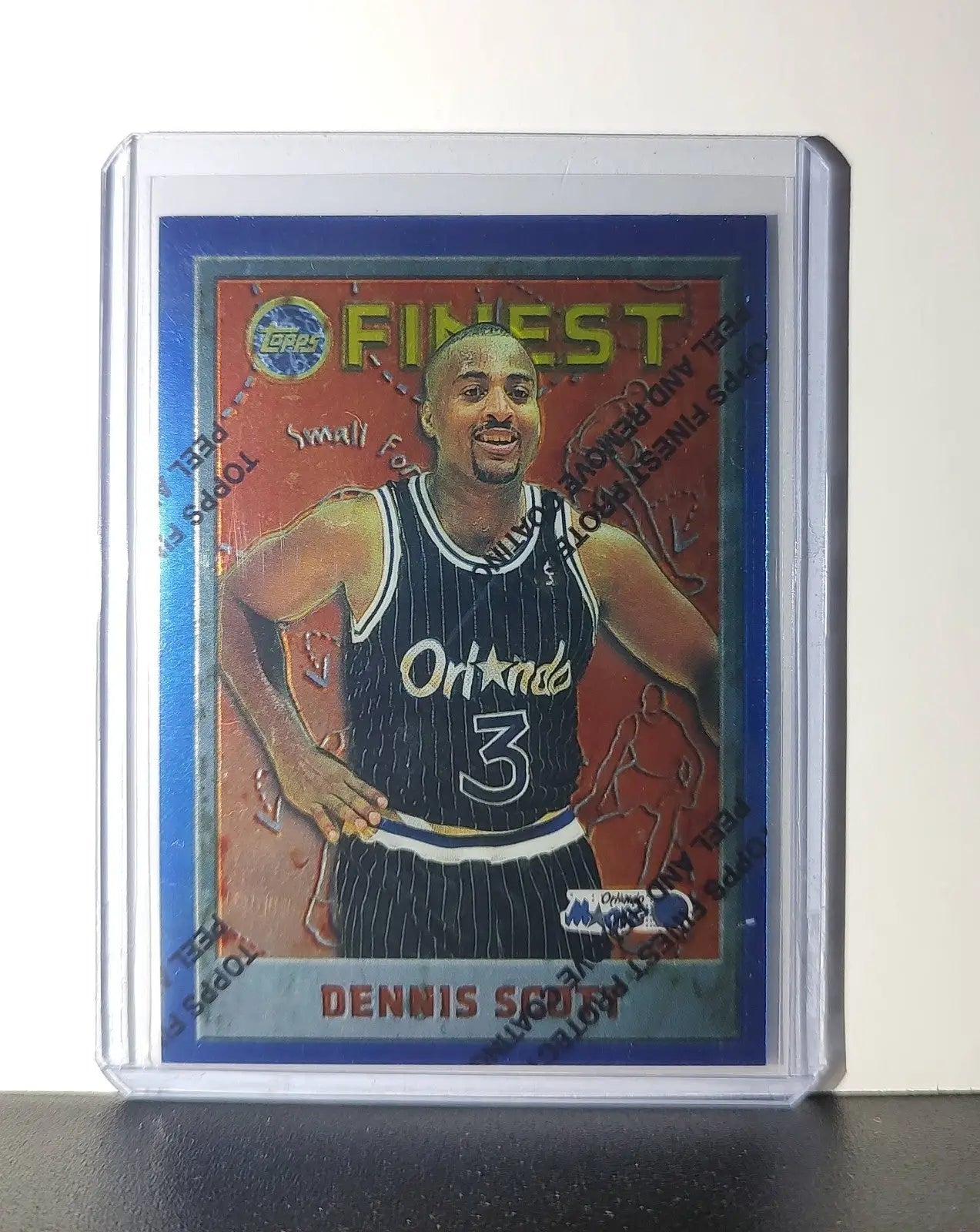 Dennis Scott 1995-96 Topps Finest NBA #199 Card Orlando Magic
