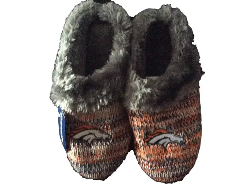 Denver Broncos Womens Peak Slide Slippers - X-Large (11-12) - Apparel