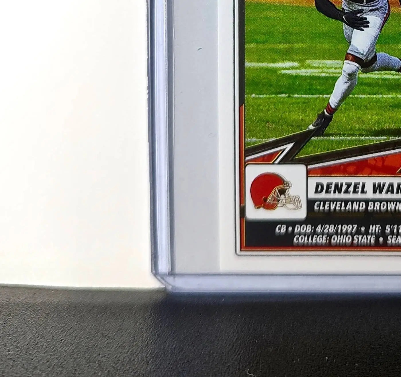 Denzel Ward 2025 Panini NFL #145 Sticker Cleveland Browns