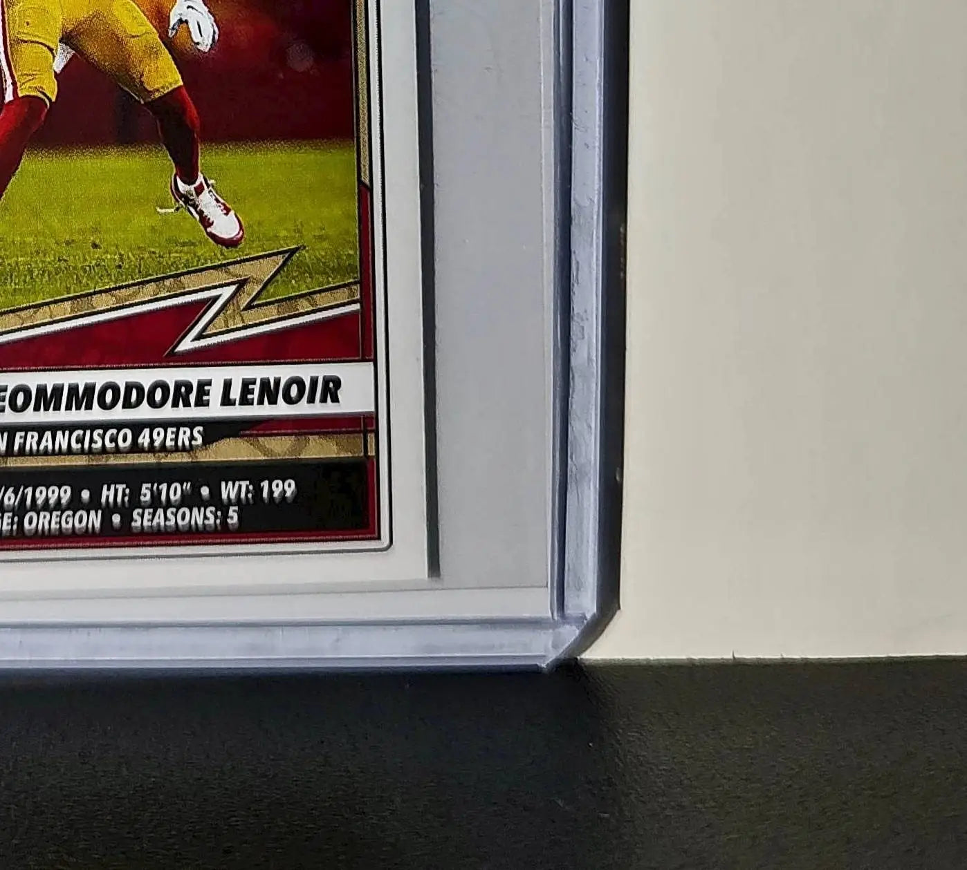 Deommodore Lenoir 2025 Panini NFL #529 Sticker 49ers