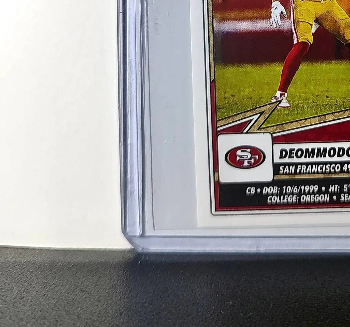 Deommodore Lenoir 2025 Panini NFL #529 Sticker 49ers