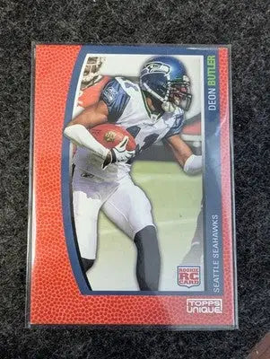 Deon Butler - 2009 Topps Unique - #154 - SN /799 RC Red Football - Football Card Single