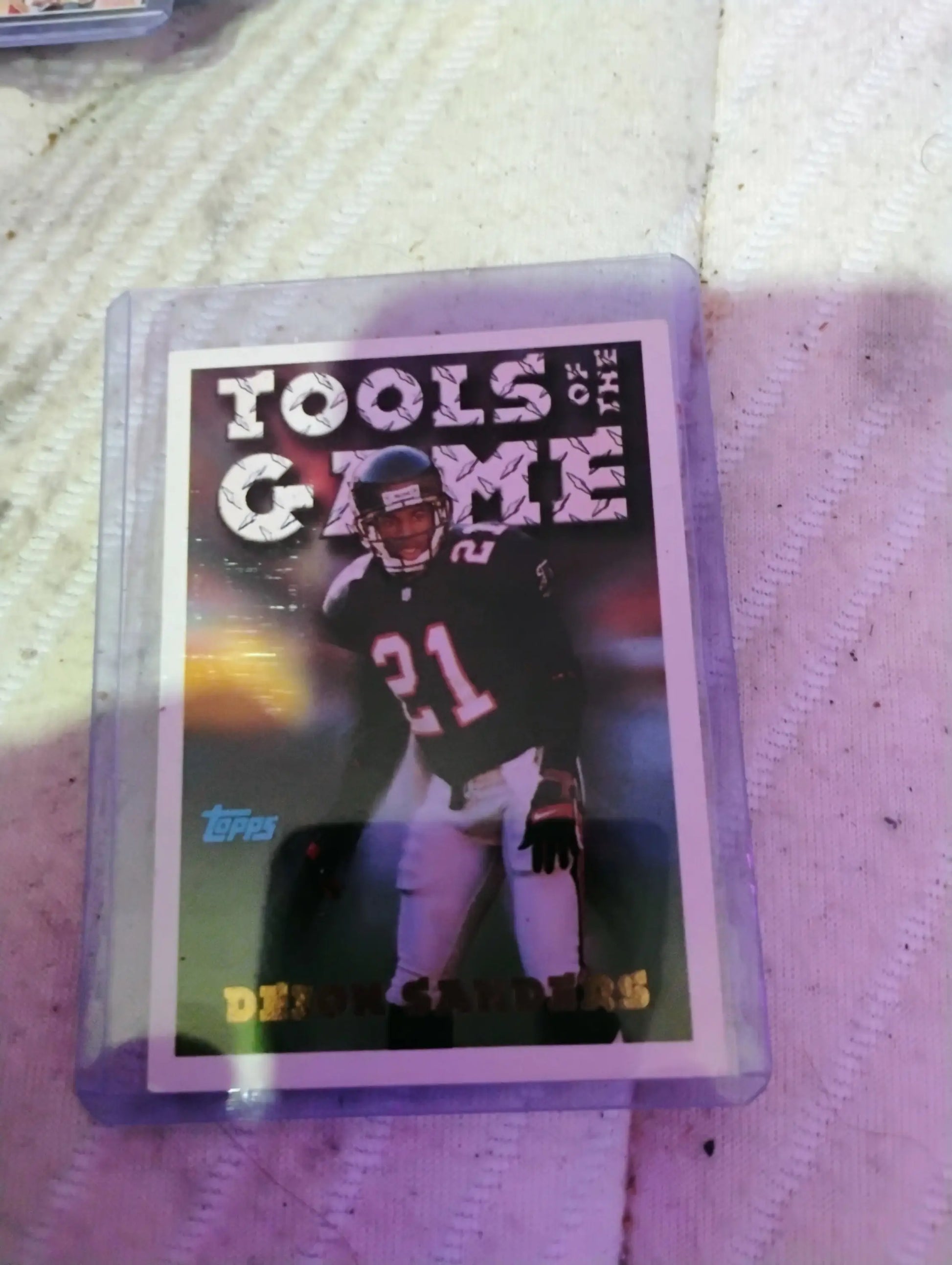 Deon sanders - Football Card Single