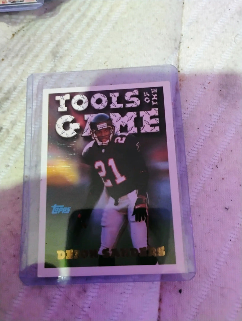 Deon sanders - Football Card Single