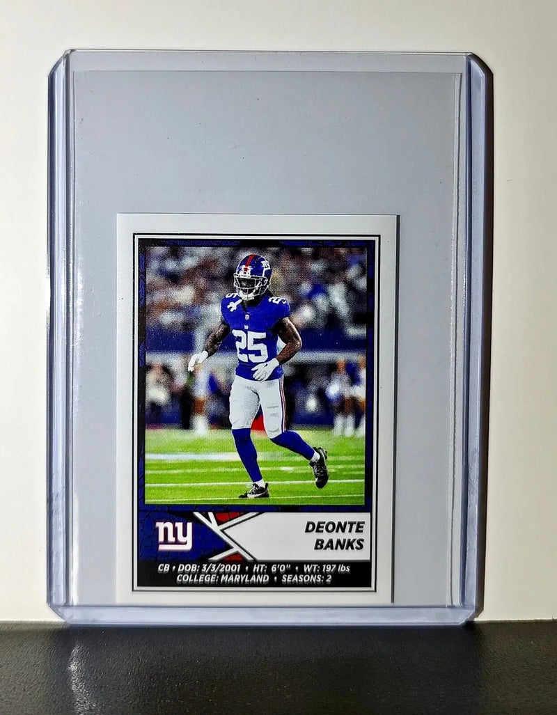 Deonte Banks 2024 Panini NFL Sticker #327 New York Giants