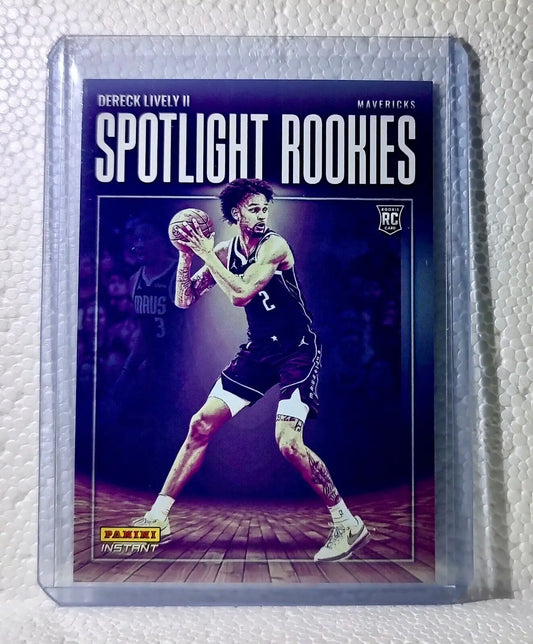 Dereck Lively II 2023-24 Panini #12 NBA Spotlight Rookies Card 1/209 - Basketball Card Single