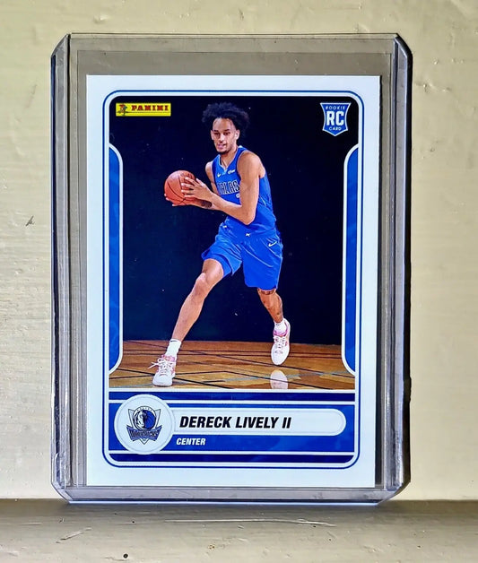 Dereck Lively II 2023-24 Panini NBA Basketball #81 Rookie Card Dallas Mavericks