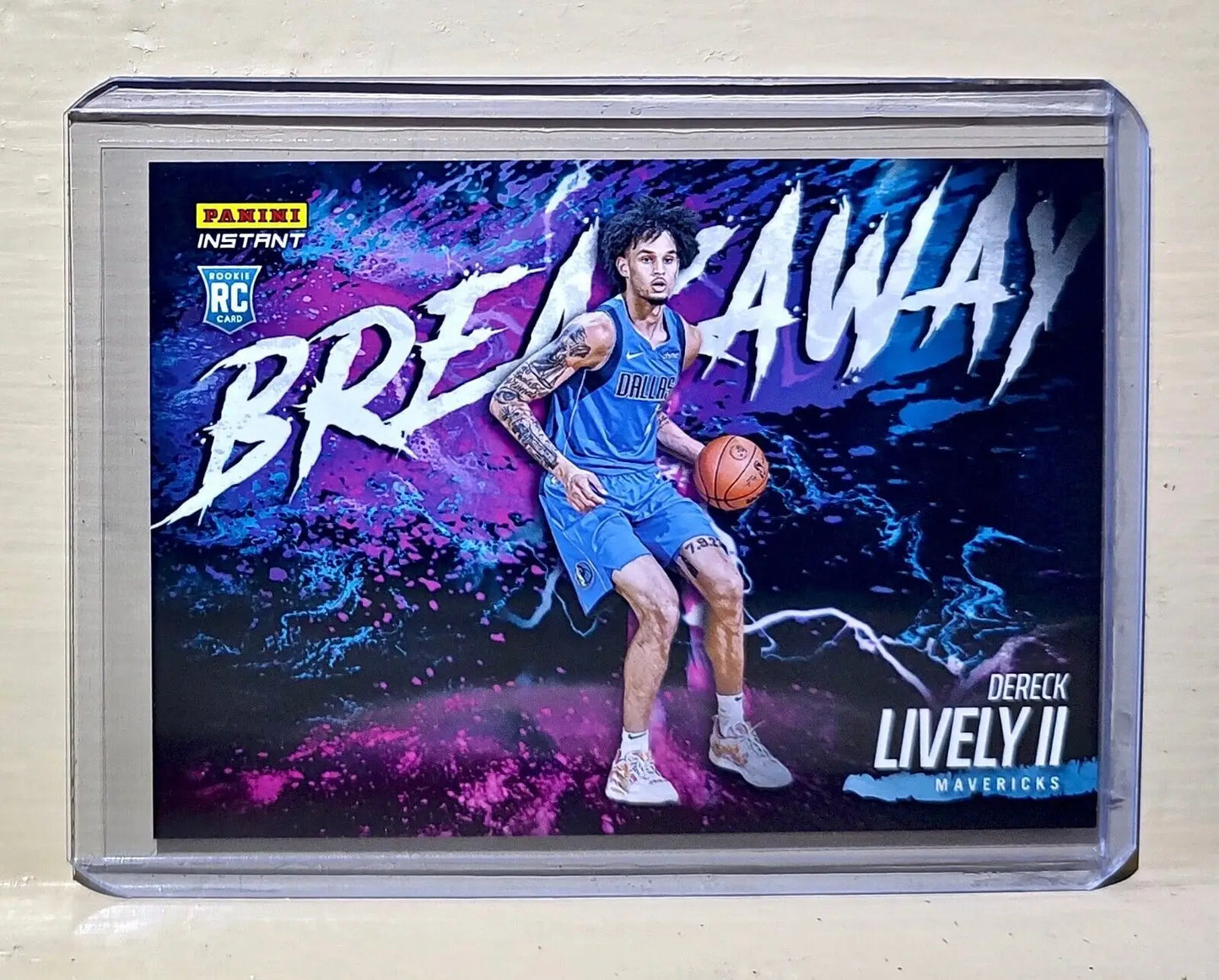 Dereck Lively II 2023-24 Panini NBA Breakaway #9 Rookie Card 1 of 4085 - Basketball Card Single
