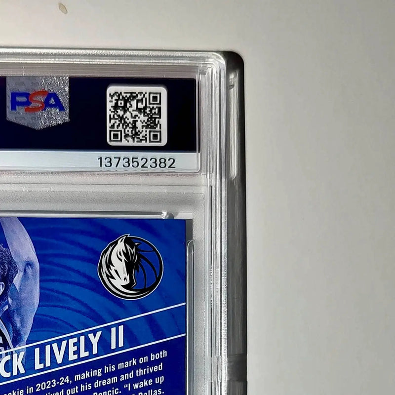 Dereck Lively II 2023 Panini Hoops Premium Sheesh #13 PSA 10 Gem Mint