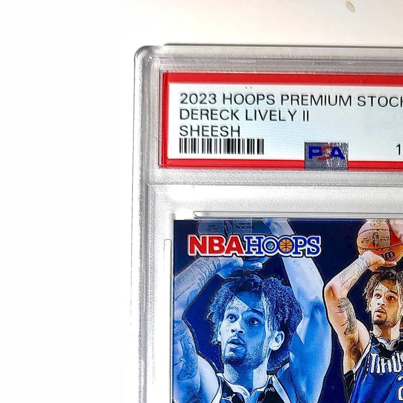 Dereck Lively II 2023 Panini Hoops Premium Sheesh #13 PSA 10 Gem Mint