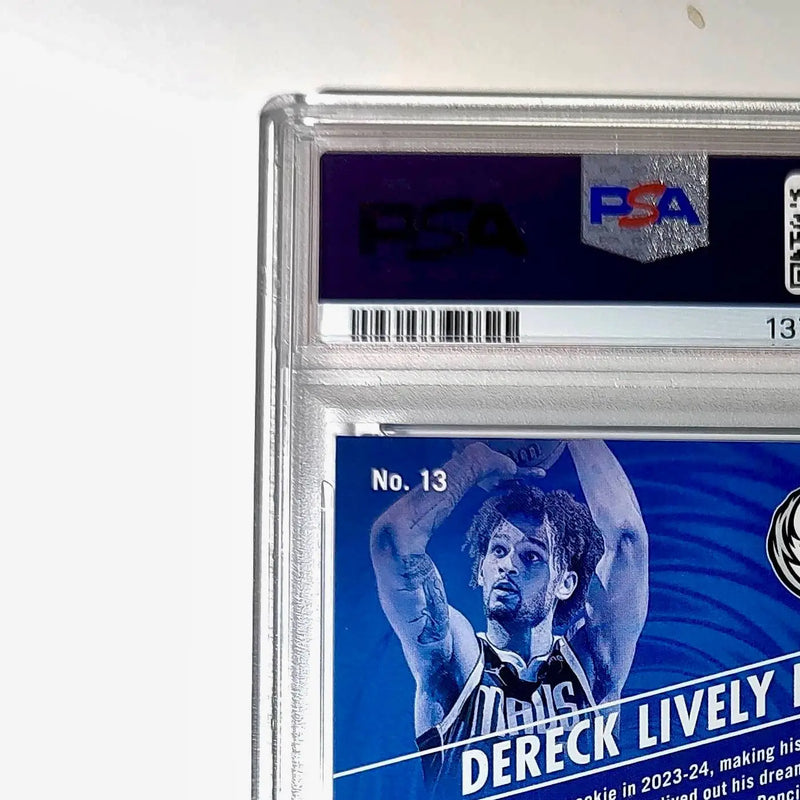 Dereck Lively II 2023 Panini Hoops Premium Sheesh #13 PSA 10 Gem Mint