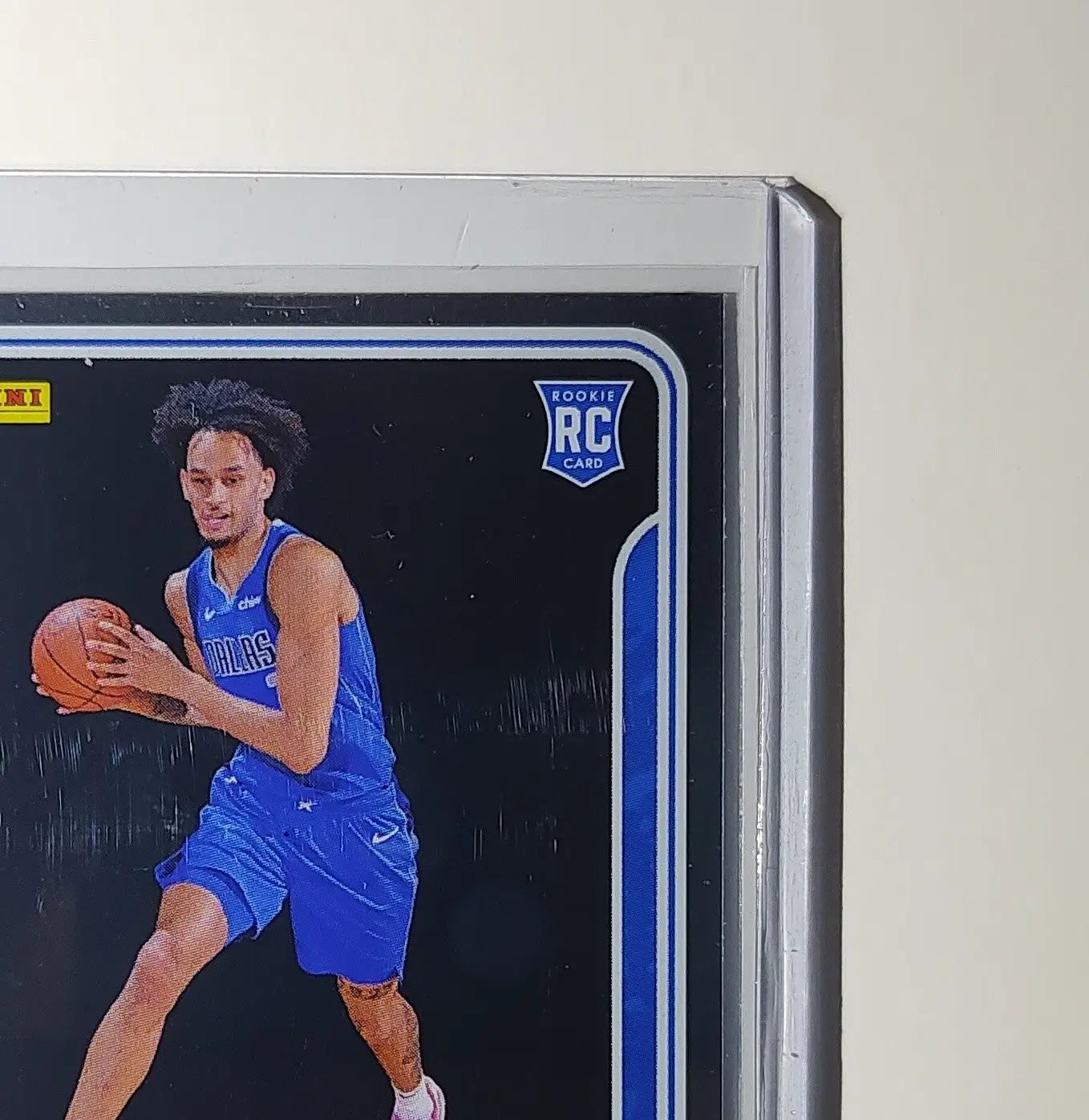 Dereck Lively II Rookie 2023-24 Panini NBA Sticker Foil Card 81 Dallas Mavericks