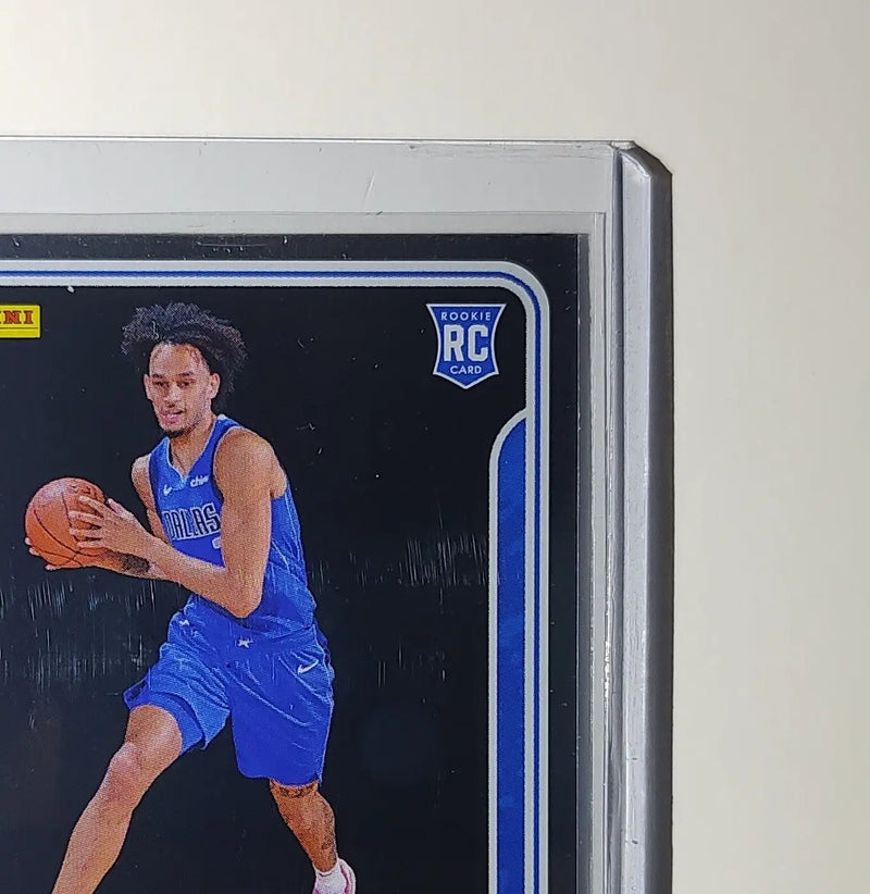 Dereck Lively II Rookie 2023-24 Panini NBA Sticker Foil Card 81 Dallas Mavericks