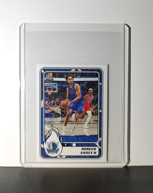 Dereck Lively II Rookie 2024-25 Panini NBA #298 Sticker Card Dallas Mavericks - Basketball Card Single