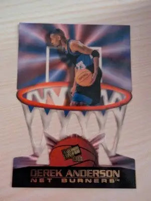 Derek Anderson - 1998 Press Pass - #NB 33 - Die Cut Net Burners Basketball - Basketball Card Single