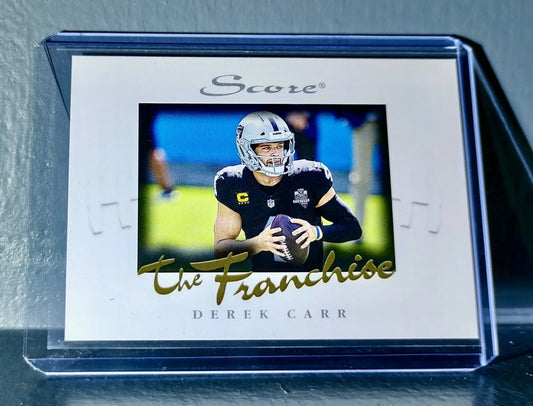 Derek Carr 2020 Panini NFL Instant Score The Franchise #10 Card 1/1251 - Football Card Single