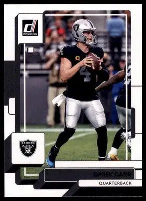 Derek Carr 2022 Donruss #284 Las Vegas Raiders - Football Card Single