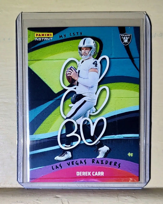 Derek Carr 2022 Panini NFL MyCity #17 Football Card 1/1860 - Football Card Single