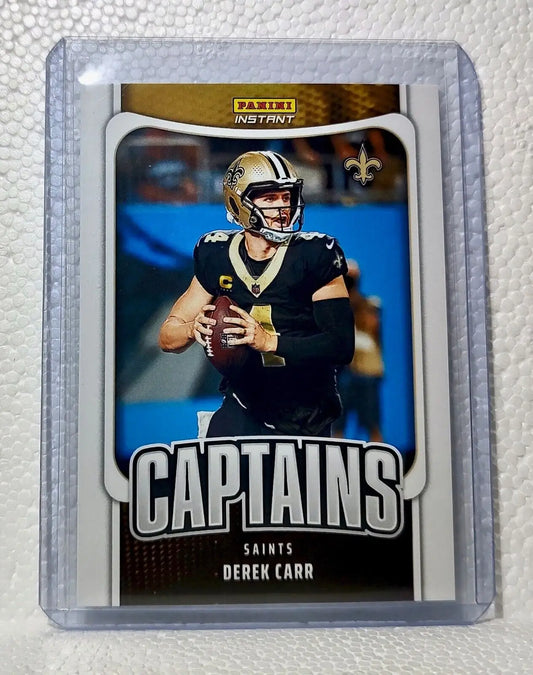 Derek Carr 2023 Panini NFL Captain #23 Football Card New Orleans Saints 1/331 - Football Card Single