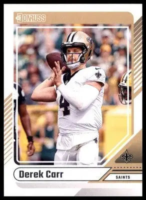 Derek Carr 2024 Donruss #60 New Orleans Saints - Football Card Single