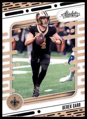 Derek Carr 2024 Panini Absolute Retail #76 New Orleans Saints - Football Card Single