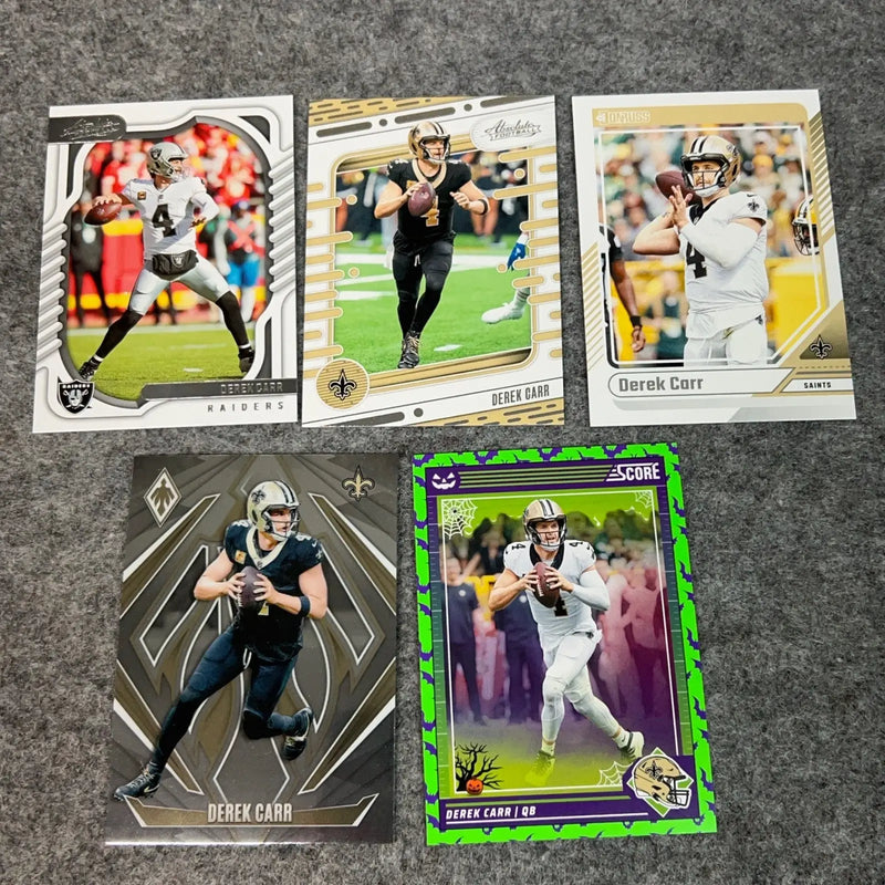Derek Carr Raiders Saints Football Card 2022 - 2024 Panini NFL Sport Pick Choose - Football Card Single