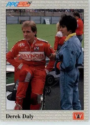 Derek Daly - 1991 All World - #50 - Racing - Racing Card Single