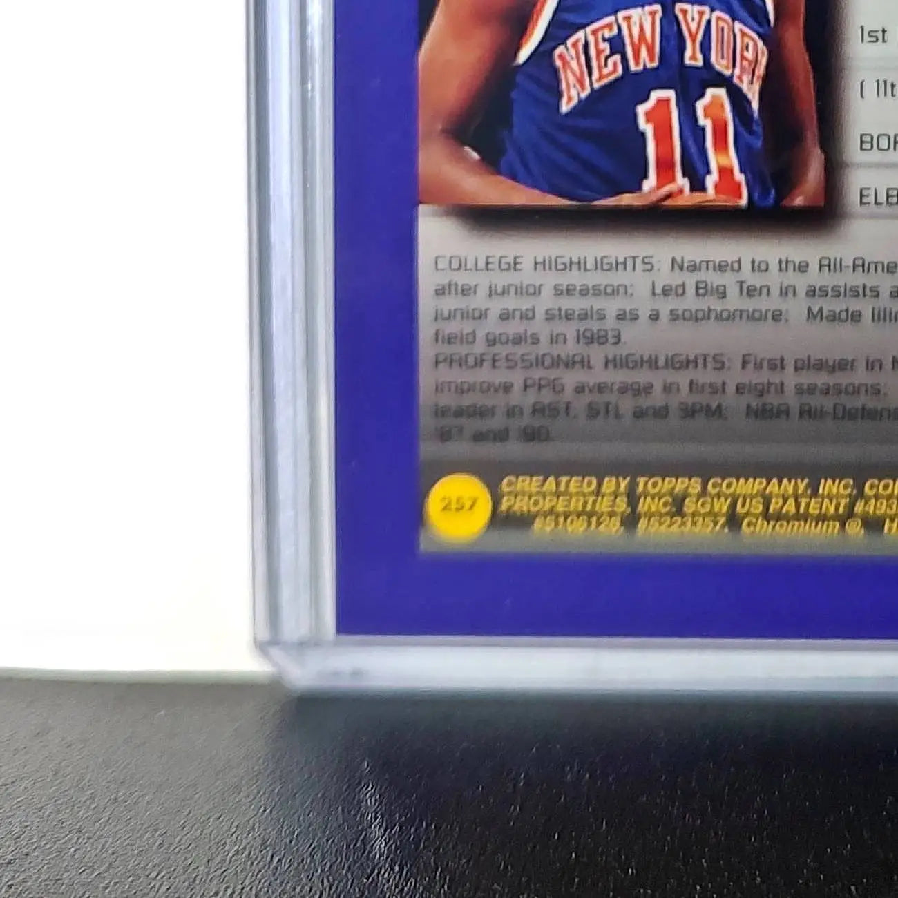 Derek Harper 1994-95 Topps Finest #257 Collegiate Best