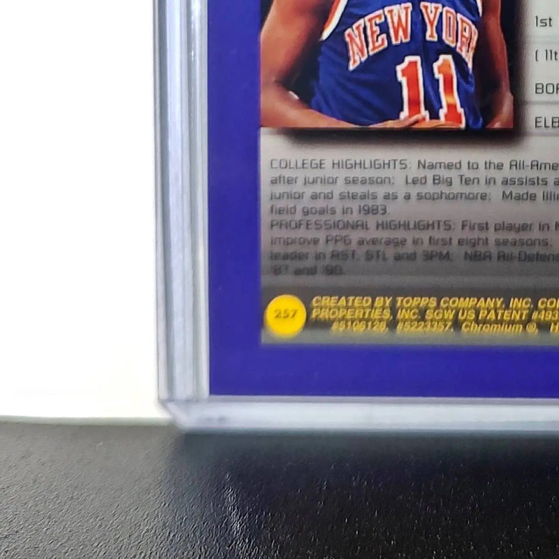 Derek Harper 1994-95 Topps Finest #257 Collegiate Best