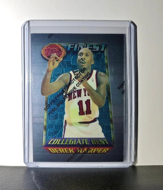 Derek Harper 1994-95 Topps Finest #257 Collegiate Best - Basketball Card Single