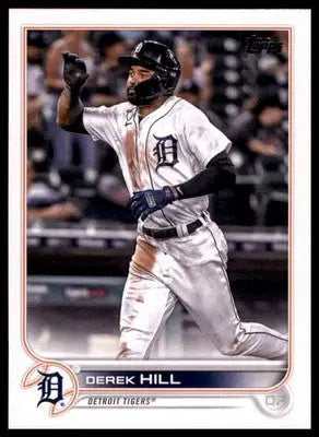 Derek Hill 2022 Topps Update #US72 Detroit Tigers - Baseball Card Single