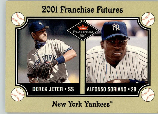 Derek Jeter / Alfonso Soriano - 2001 Fleer Platinum - #481 - Baseball - Baseball Card Single