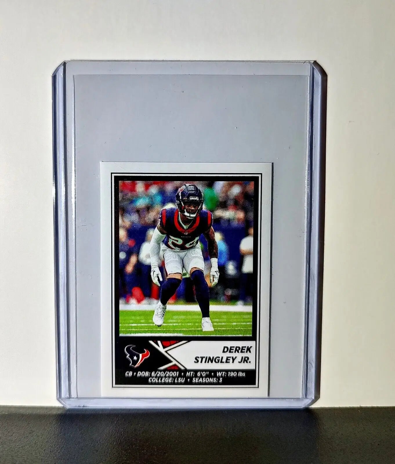 Derek Stingley Jr. 2024 Panini NFL Sticker #182 Houston Texans