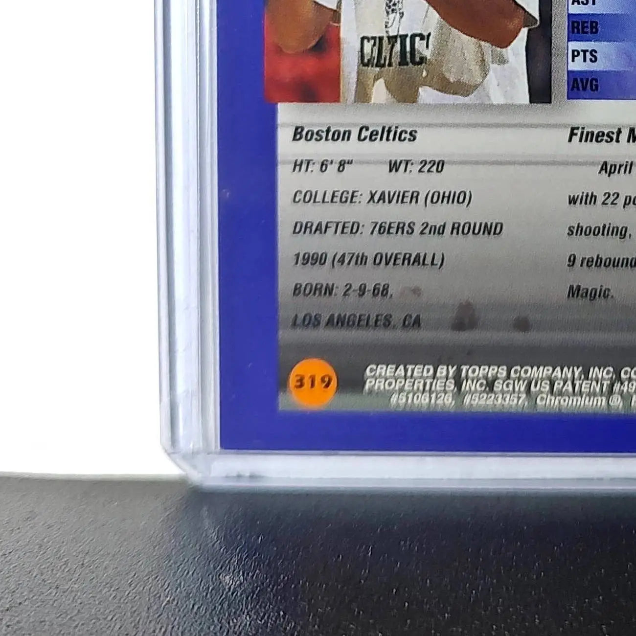 Derek Strong 1994-95 Topps Finest #319 Basketball Card