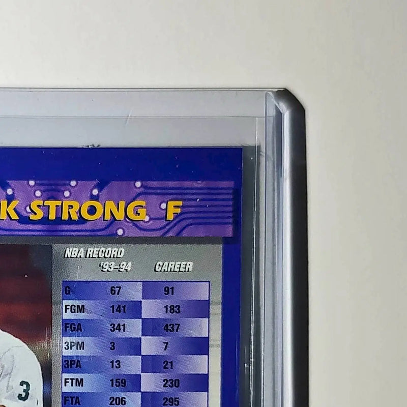 Derek Strong 1994-95 Topps Finest #319 Basketball Card