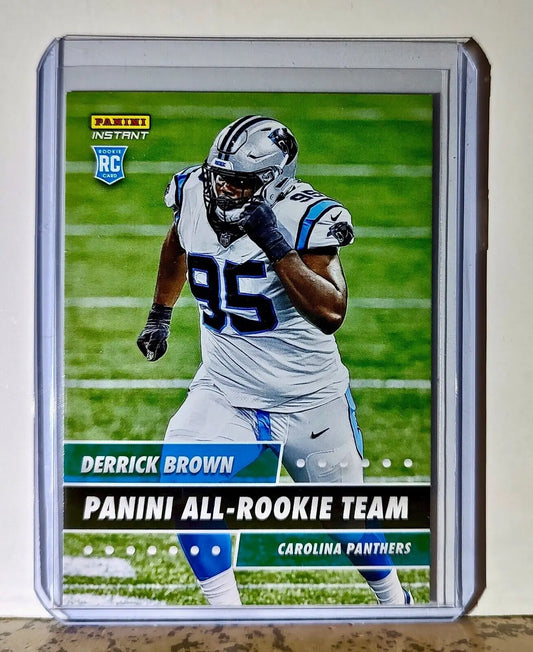 Derrick Brown 2020 Panini All-Rookie Team NFL #14 Card 1 of 648 Panthers - Football Card Single