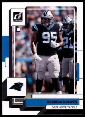 Derrick Brown 2022 Donruss #240 Carolina Panthers - Football Card Single
