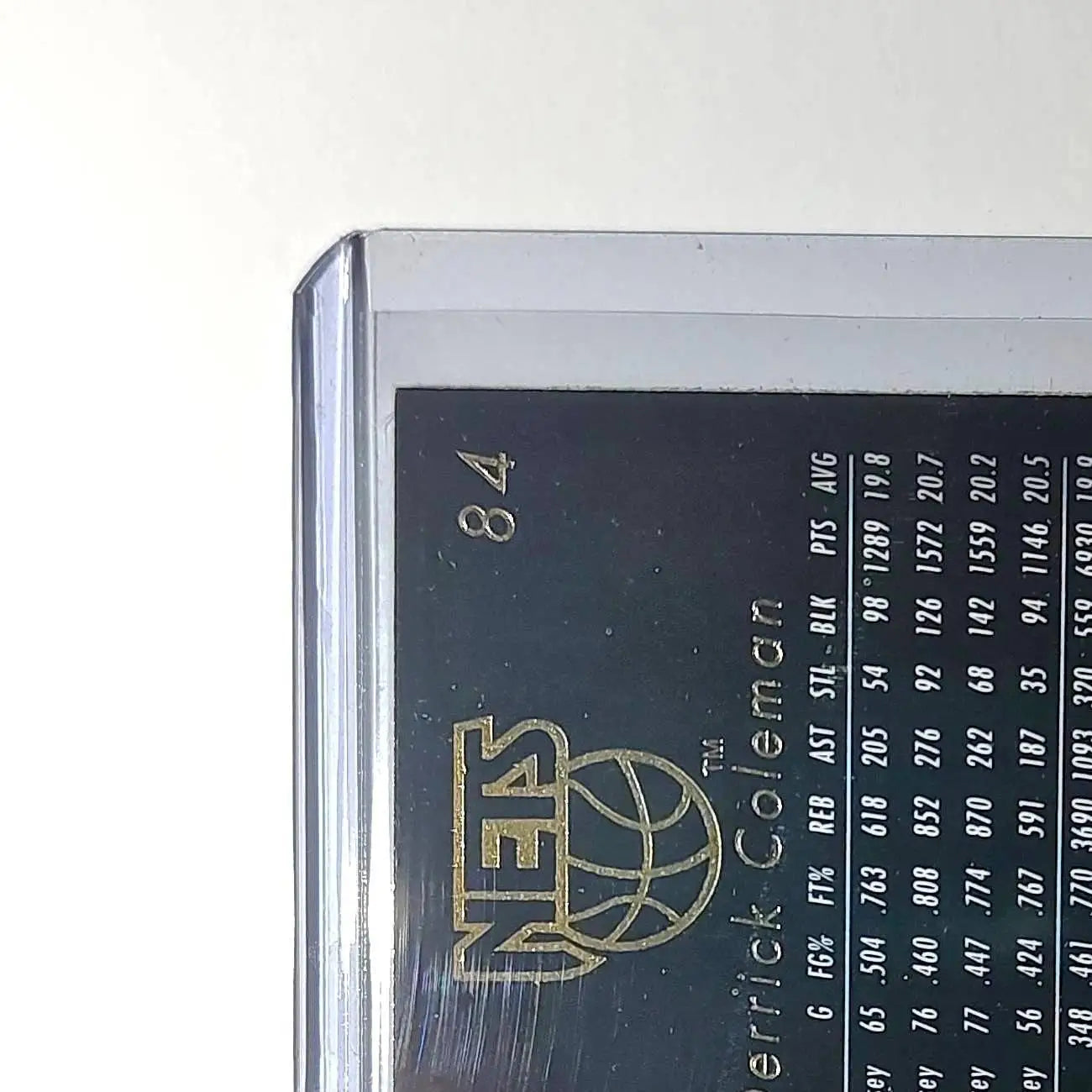 Derrick Coleman 1995-96 Flair NBA #84 Card New Jersey Nets - Basketball Card Single