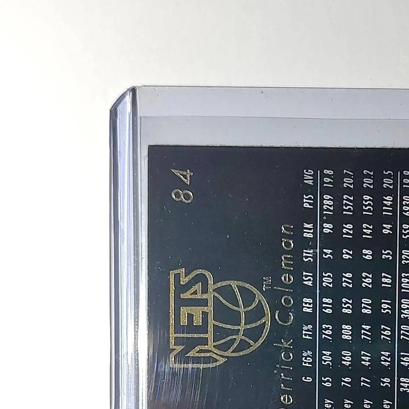 Derrick Coleman 1995-96 Flair NBA #84 Card New Jersey Nets - Basketball Card Single