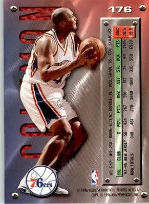 Derrick Coleman - 1995-96 Metal - #176 - Basketball - Basketball Card Single