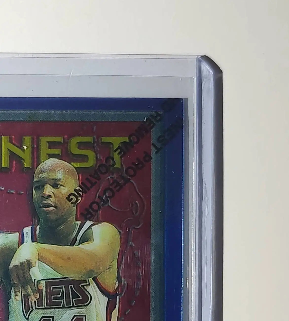 Derrick Coleman 1995-96 Topps Finest NBA #240 Card 76ers - Basketball Card Single