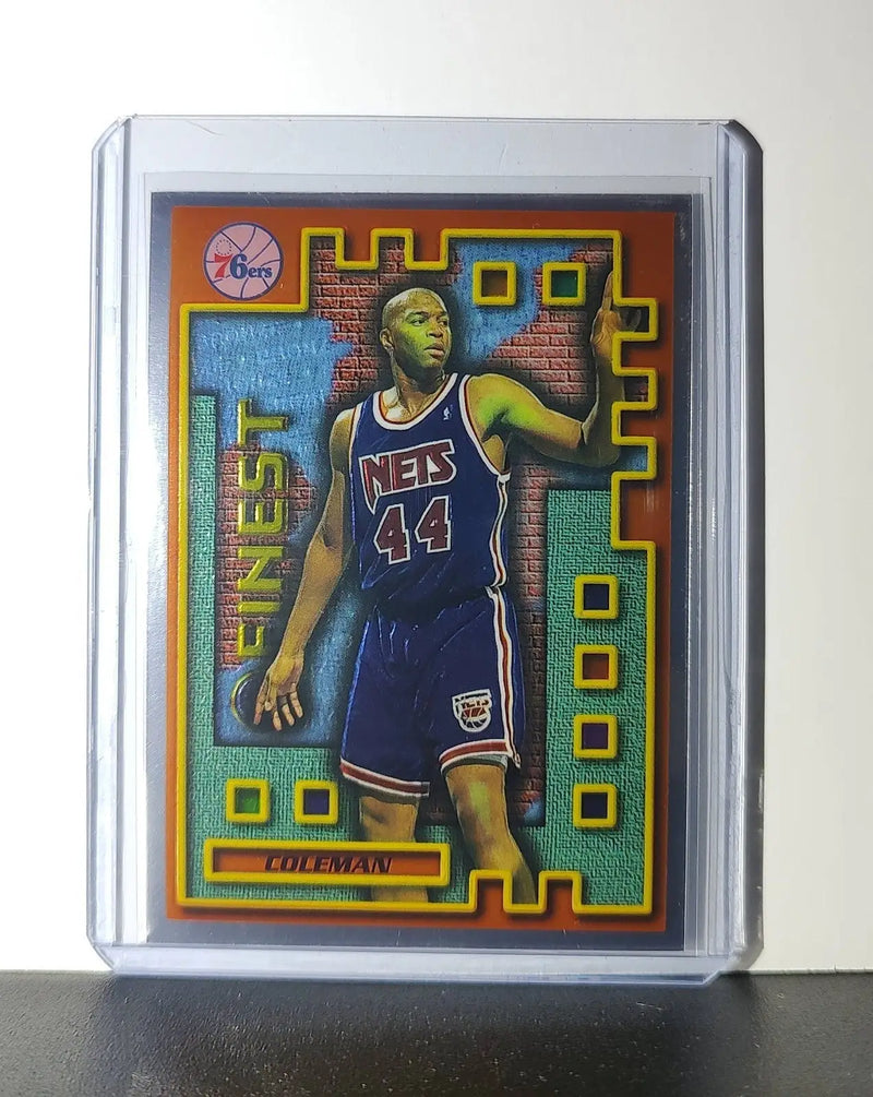 Derrick Coleman 1995-96 Topps Finest NBA #M30 Mysterly 76ers