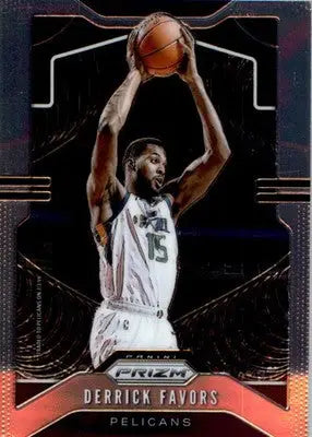 Derrick Favors - 2019-20 Panini Prizm - #169 - Basketball - Basketball Card Single